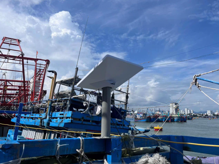 Starlink tạo dấu ấn riêng tại lĩnh vực cung cấp internet cho tàu thuyền, tàu cá