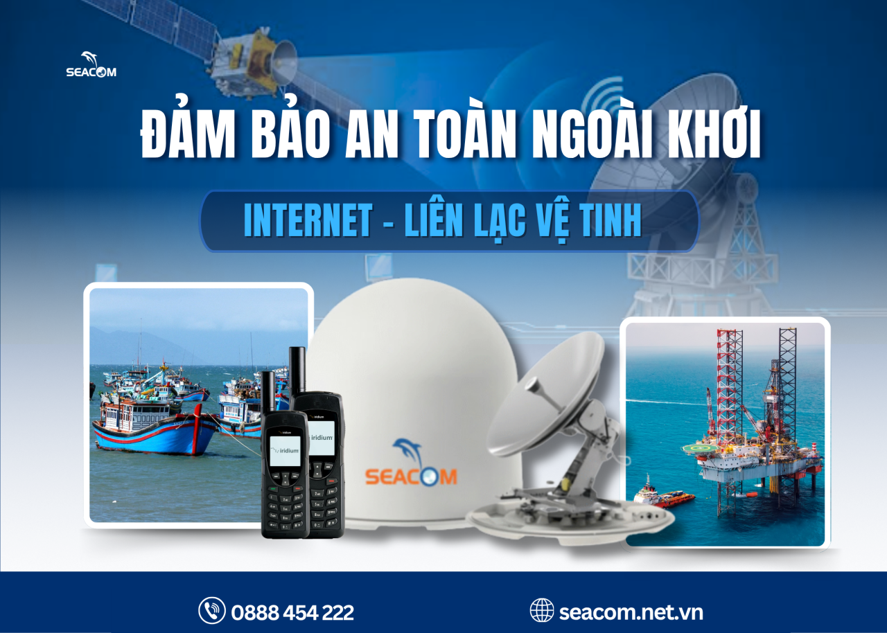 Internet và liên lạc vệ tinh đảm bảo an toàn trên biển