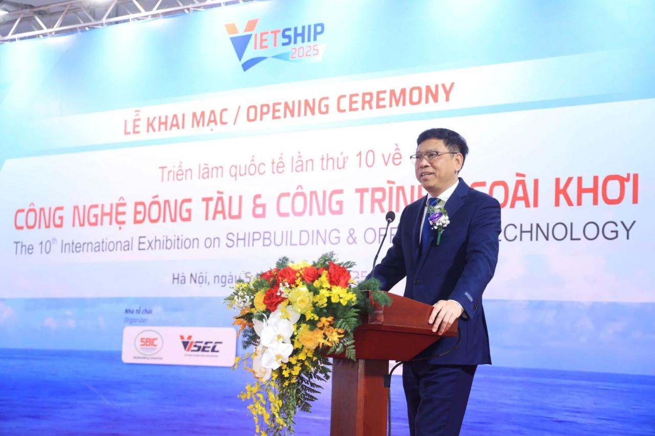 Lễ khai mạc Triển lãm quốc tế Vietship 2025