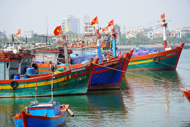 Tàu cá được lắp thiết bị giám sát hành trình