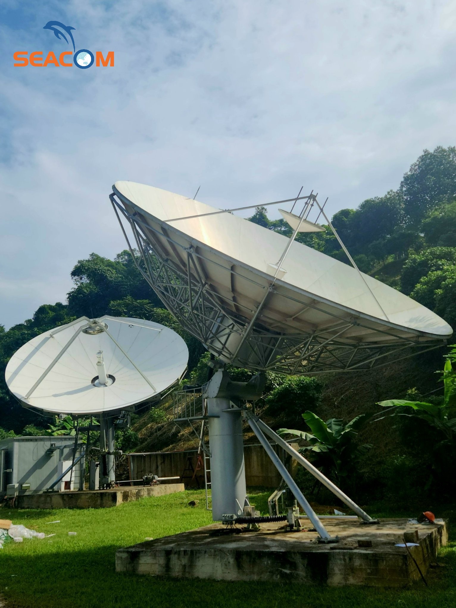 Ăng - ten 7,3m cho hệ thống VSAT 