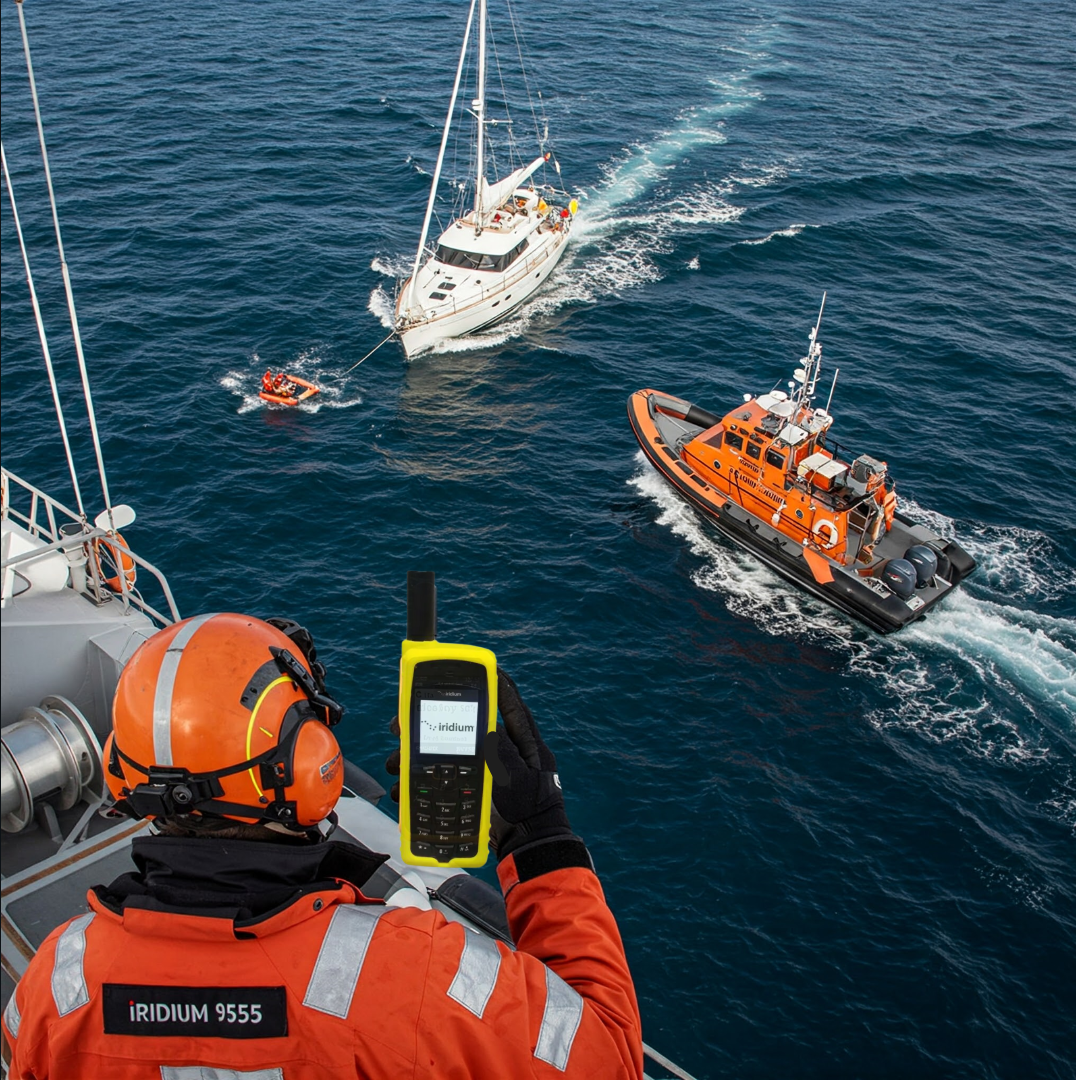 Iridium 9555 - Cánh tay đắc lực cho đội cứu hộ