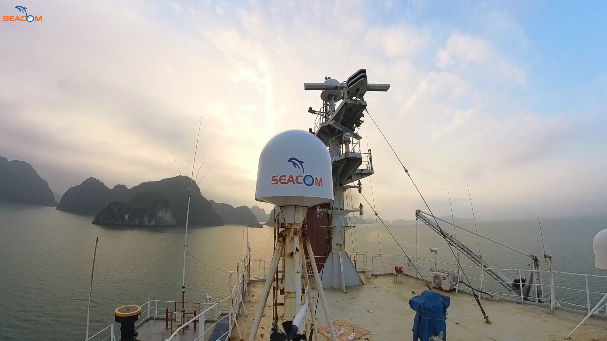 Seacom với hệ thống VSAT đáp ứng yêu cầu kết nối internet không giới hạn