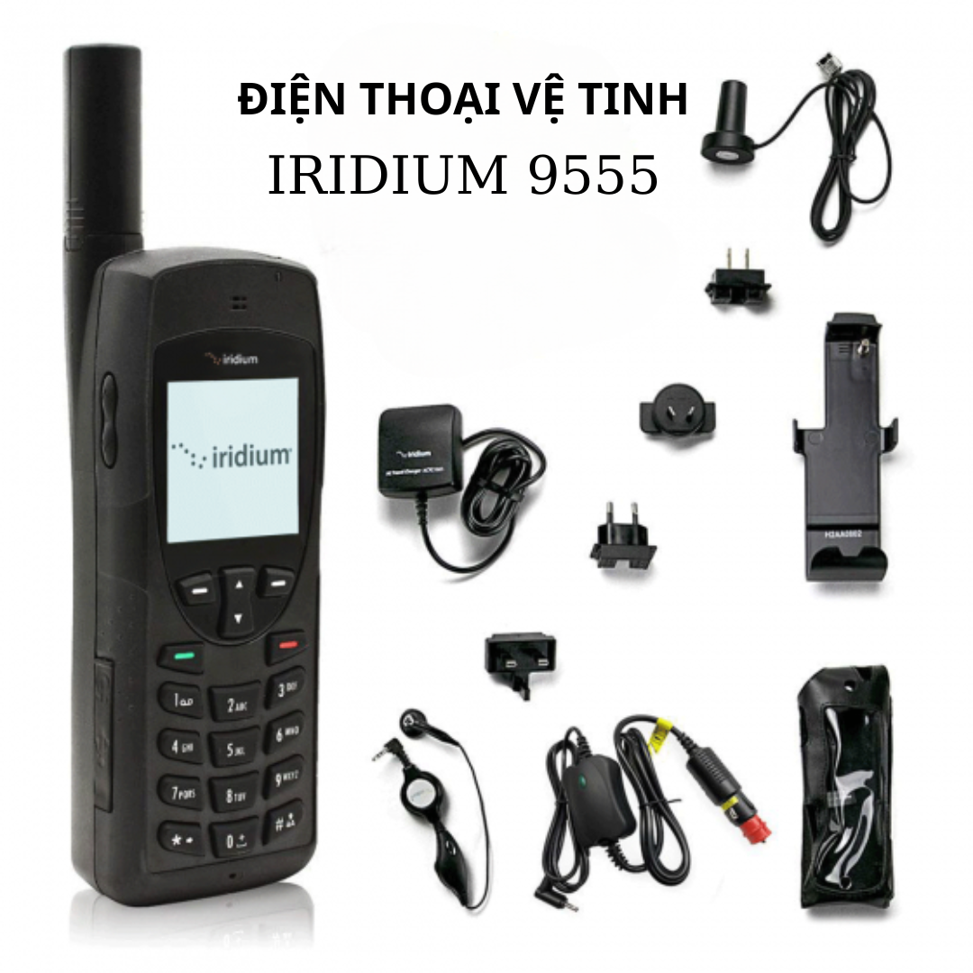 Điện thoại iridium 9555 - Giải pháp liên lạc mùa mưa bão