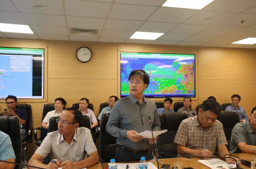 Ông Mai Văn khiêm – Giám đốc Trung tâm Dự báo Khí tượng Thủy văn Quốc gia, nhận định bão Wipha