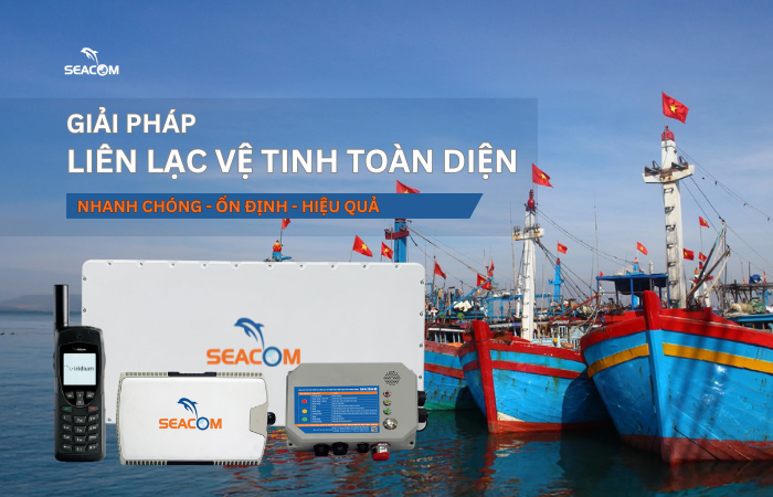Seacom cung cấp giải pháp liên lạc toàn diện cùng ngư dân bám biển