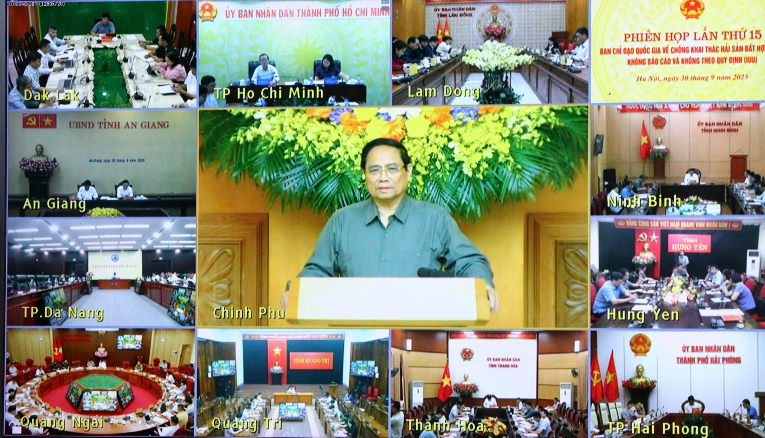 Thủ tướng Chính phủ Phạm Minh Chính phát biểu định hướng nghề cá phát triển bền vững