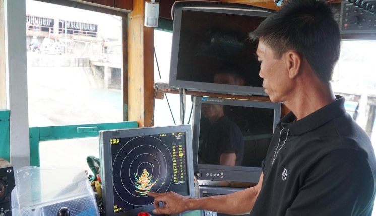 Ngư dân ứng dụng chuyển đổi số trong khai thác hải sản