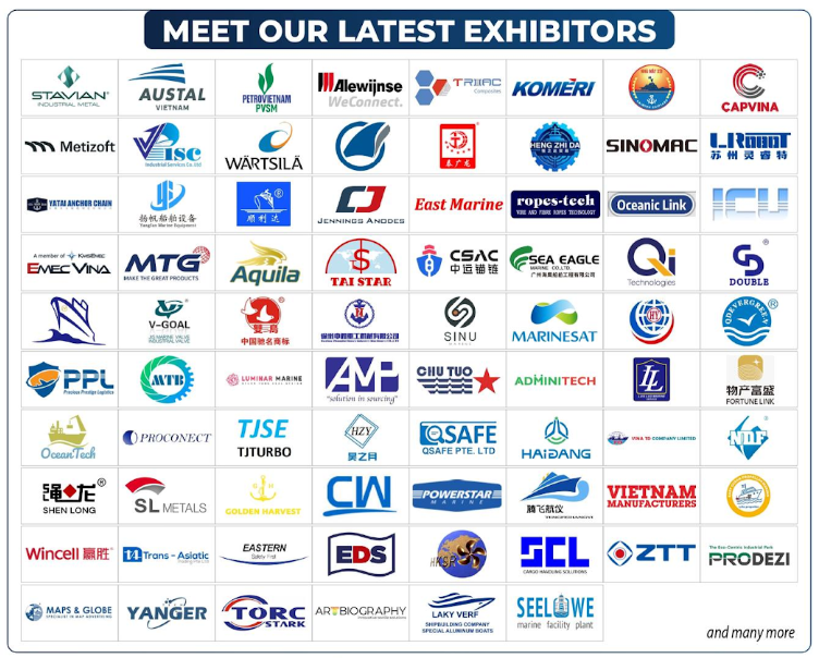 Nhiều doanh nghiệp hàng hải từ khắp nơi tham gia chương trình