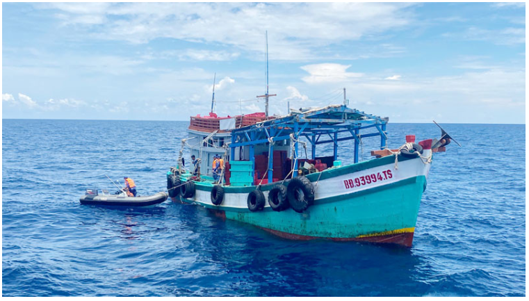Việc mất kết nối khiến việc cứu hộ cứu nạn các thuyền trở nên khó khăn